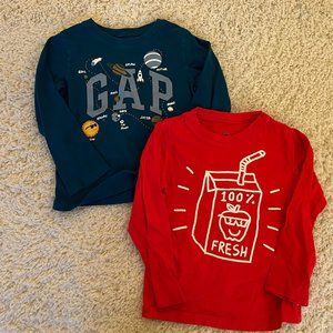 Baby Gap Toddler Long Sleeve Bundle